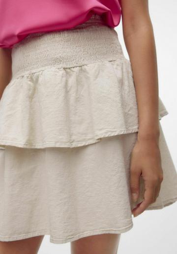 Юбка с воланами