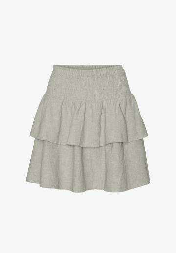 Юбка с воланами