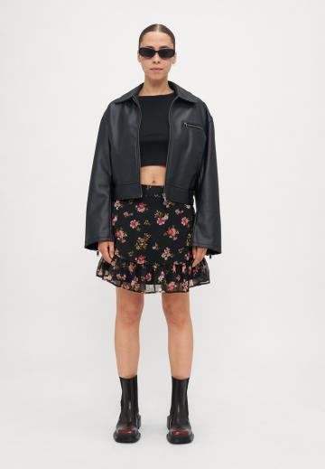 Юбка с воланами