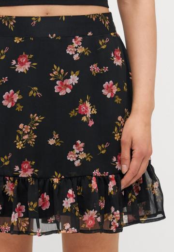 Юбка с воланами