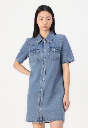 Джинсовое платье