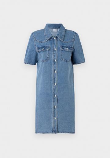 Джинсовое платье