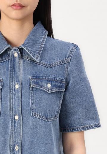 Джинсовое платье