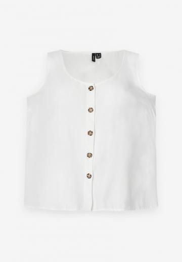 Блузка без рукавов