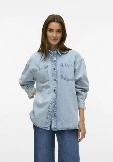 Джинсовая блузка