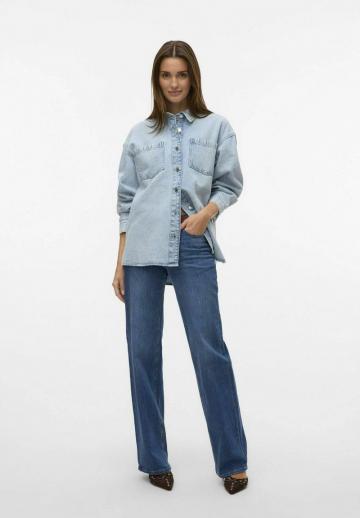 Джинсовая блузка