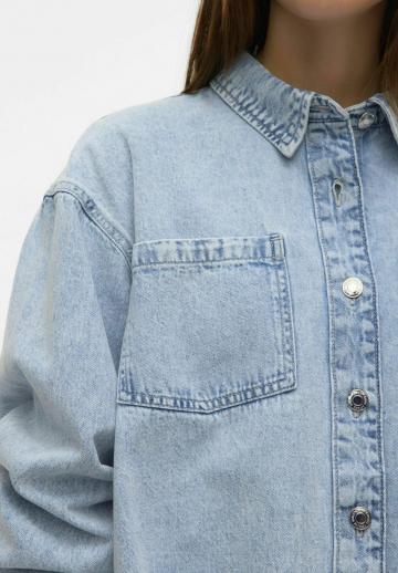 Джинсовая блузка