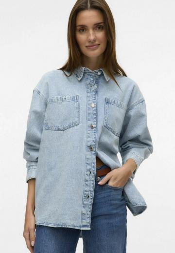 Джинсовая блузка