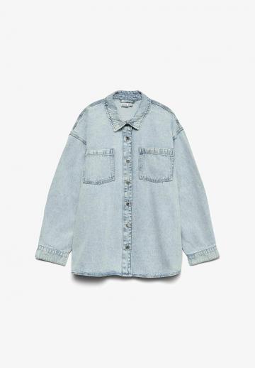 Джинсовая блузка