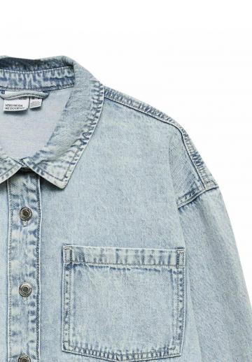 Джинсовая блузка