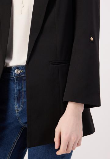 Длинный блейзер