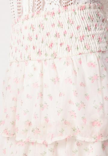 Юбка с воланами