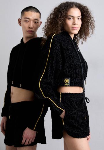 Пуловер с капюшоном