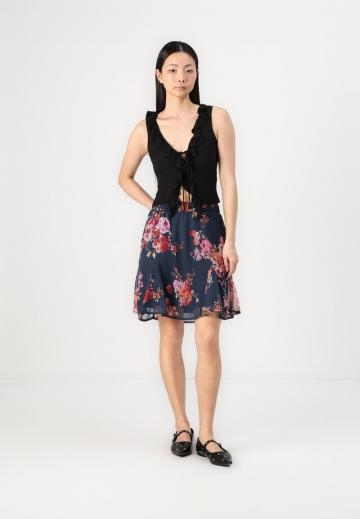 Юбка с воланами