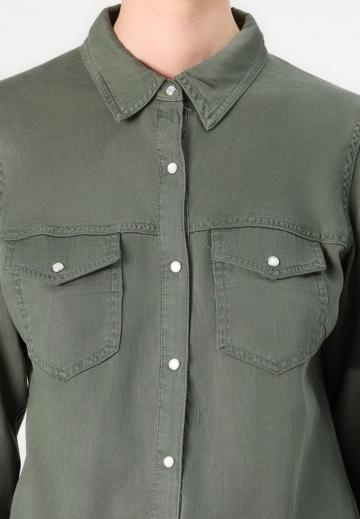 Джинсовая блузка