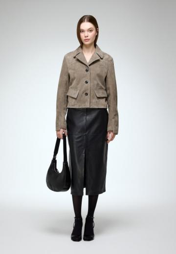 Блейзер с накладными карманами