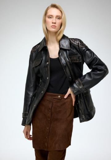 Кожаная куртка