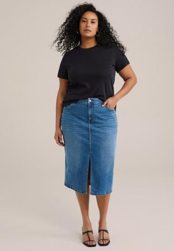 Джинсовая юбка