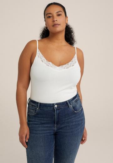 Топ на бретельках