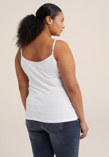 Топ на бретельках