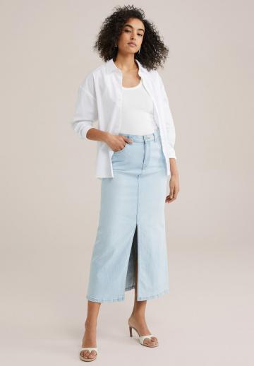 Джинсовая юбка