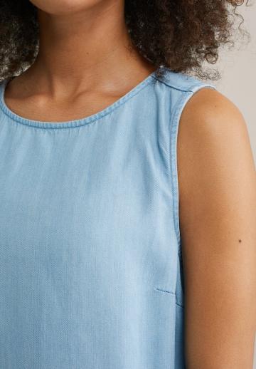 Джинсовая блузка