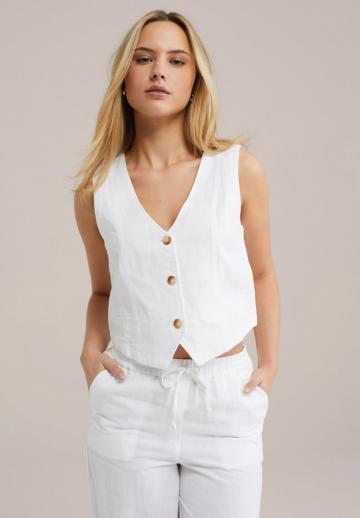 Джинсовая жилетка