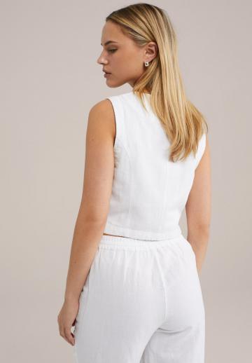 Джинсовая жилетка