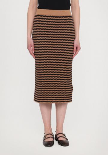 Вязаная юбка