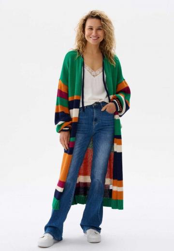 Длинный жилет