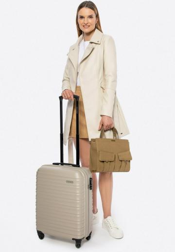 Пальто из искусственной кожи