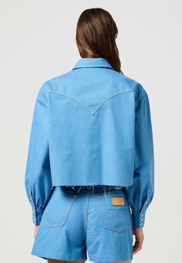 Джинсовая блузка