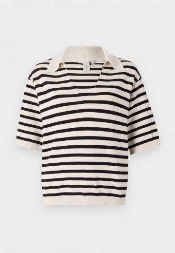 Пуловер с коротким рукавом