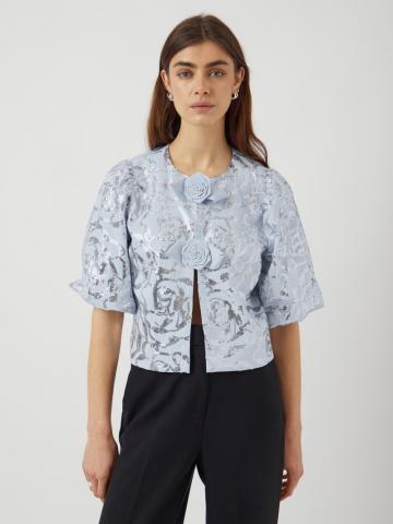 Короткий блейзер