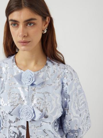 Короткий блейзер