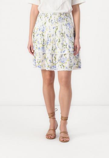 Юбка с воланами