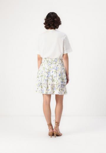 Юбка с воланами