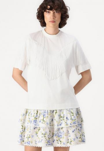 Юбка с воланами