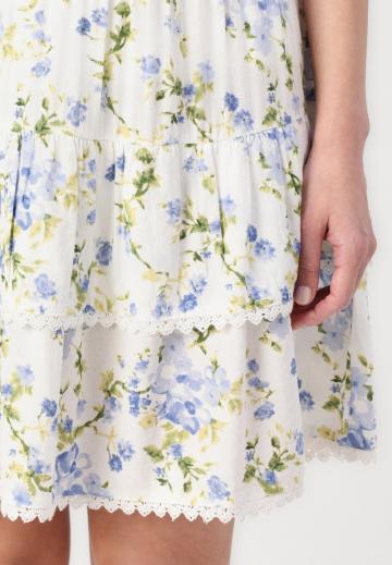 Юбка с воланами