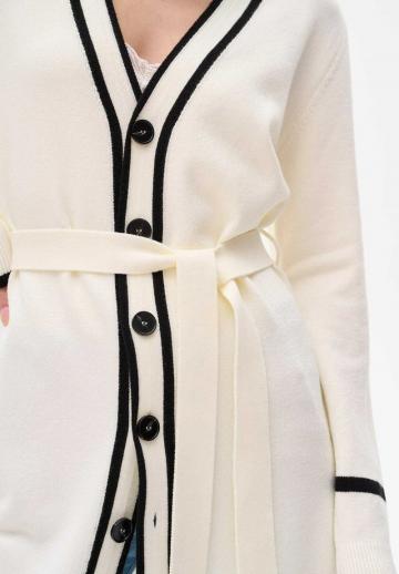 Длинный жилет