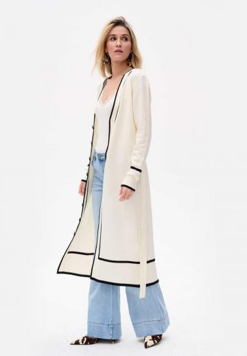 Длинный жилет