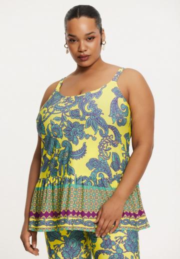 Топ на бретельках