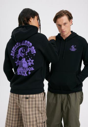 Пуловер с капюшоном