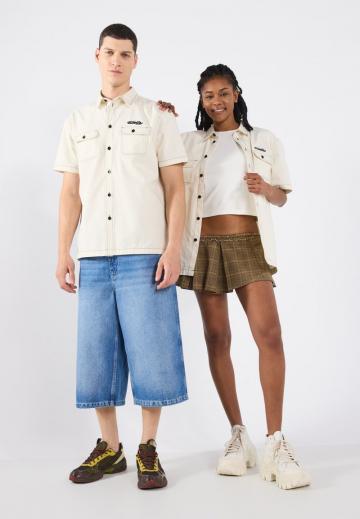 Джинсовая блузка