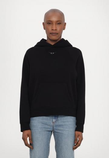 Пуловер с капюшоном