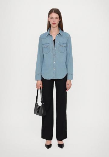 Джинсовая блузка