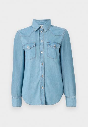 Джинсовая блузка