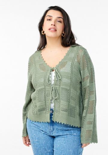 Вязаная кофта