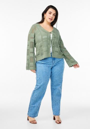 Вязаная кофта