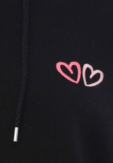 Пуловер с капюшоном